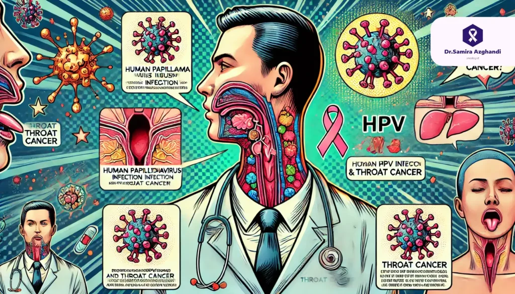 عفونت ویروس پاپیلومای انسانی و سرطان حلق